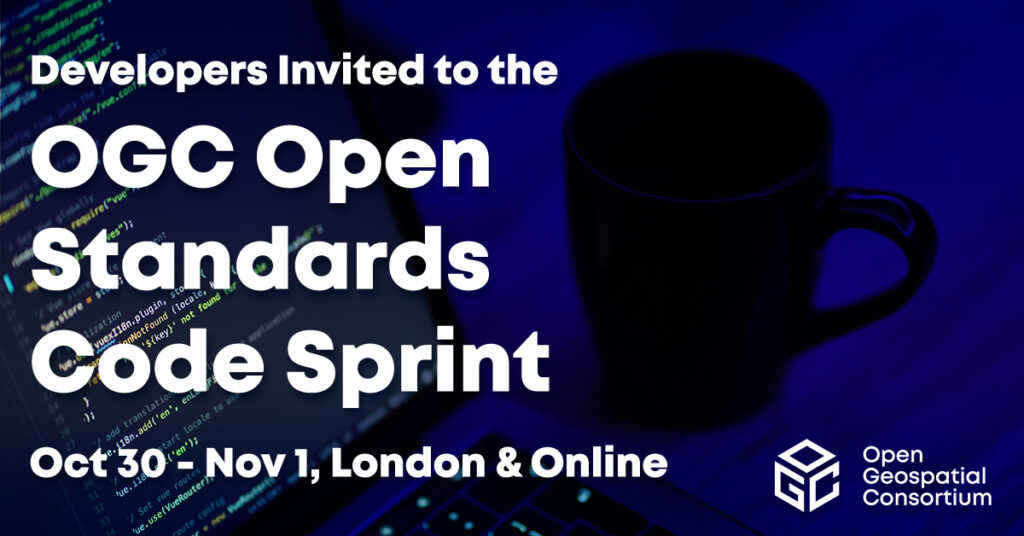 Developers invited to the October 2023 OGC Open Standards Code Sprint